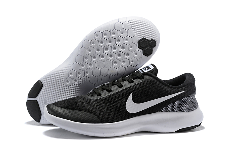 Nike Flex Experience RN7 Black Grey White Shoes
